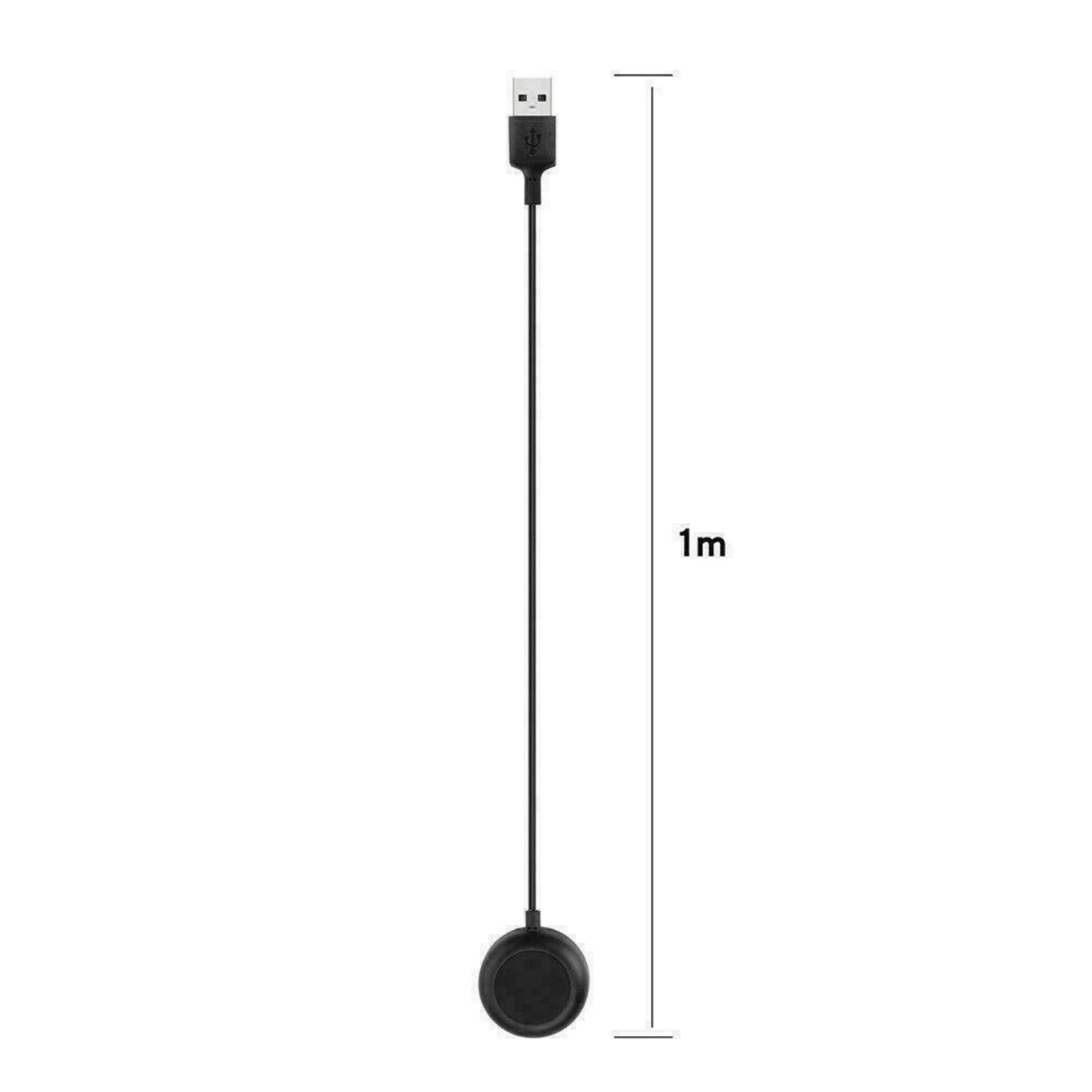 Back. Kitcheniva - Wireless Magnetic Charger For Samsung Galaxy Watch 8/7/6/5/5 Pro/4/Active Pack Of 2 - Black.