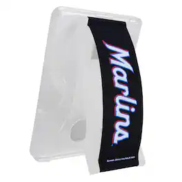 Screen Skinz - Miami Marlins MagSafe Wallet Phone Grip - Multicolor