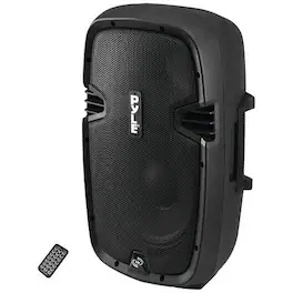 Pyle - Pro 15" 1200W 2-way Bluetooth PA Speaker - Black