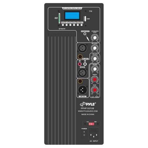 Alt View 11. PYLE - Pro 15" 1200W 2-way Bluetooth PA Speaker - Black.
