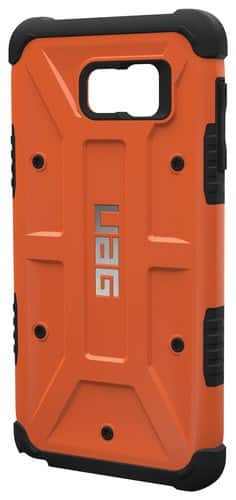 Front. Urban Armor Gear - Case for Samsung Galaxy Note 5 Cell Phones - Rust.