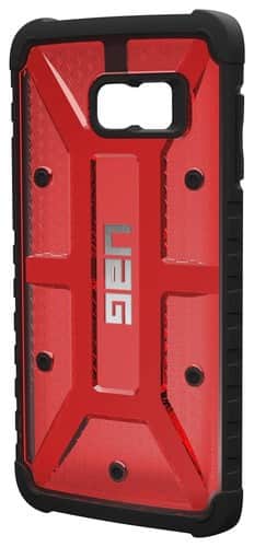 Front. Urban Armor Gear - Case for Samsung Galaxy S6 edge Plus Cell Phones - Red.