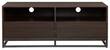 SEI - Holly & Martin Mirks Media Stand - Burnt Oak - Larger Front