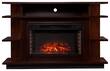 SEI - Granville Media Electric Fireplace - Espresso/Ebony - Larger Front
