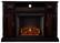 Front. SEI Furniture - Marianna Media Electric Fireplace - Ebony.