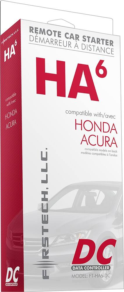 Angle. CompuStar - Remote Start Kit for Select Honda and Acura Vehicles - Black.