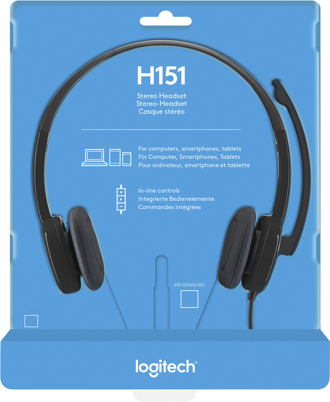 Logitech : CASQUE MICRO H151 STEREO HEADSET 1 X JACK3 5MM MƒLE STERE