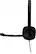 Left. Logitech - H151 Wired On-Ear Headphones - Black.