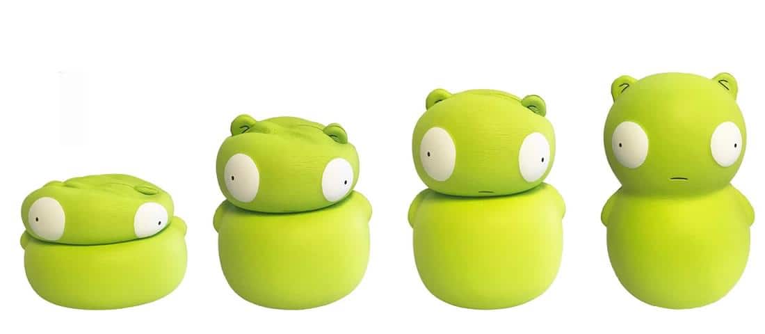 Toynk - Bob's Burgers Kuchi Kopi 10-Inch Jumbo Squishy Toy - Green