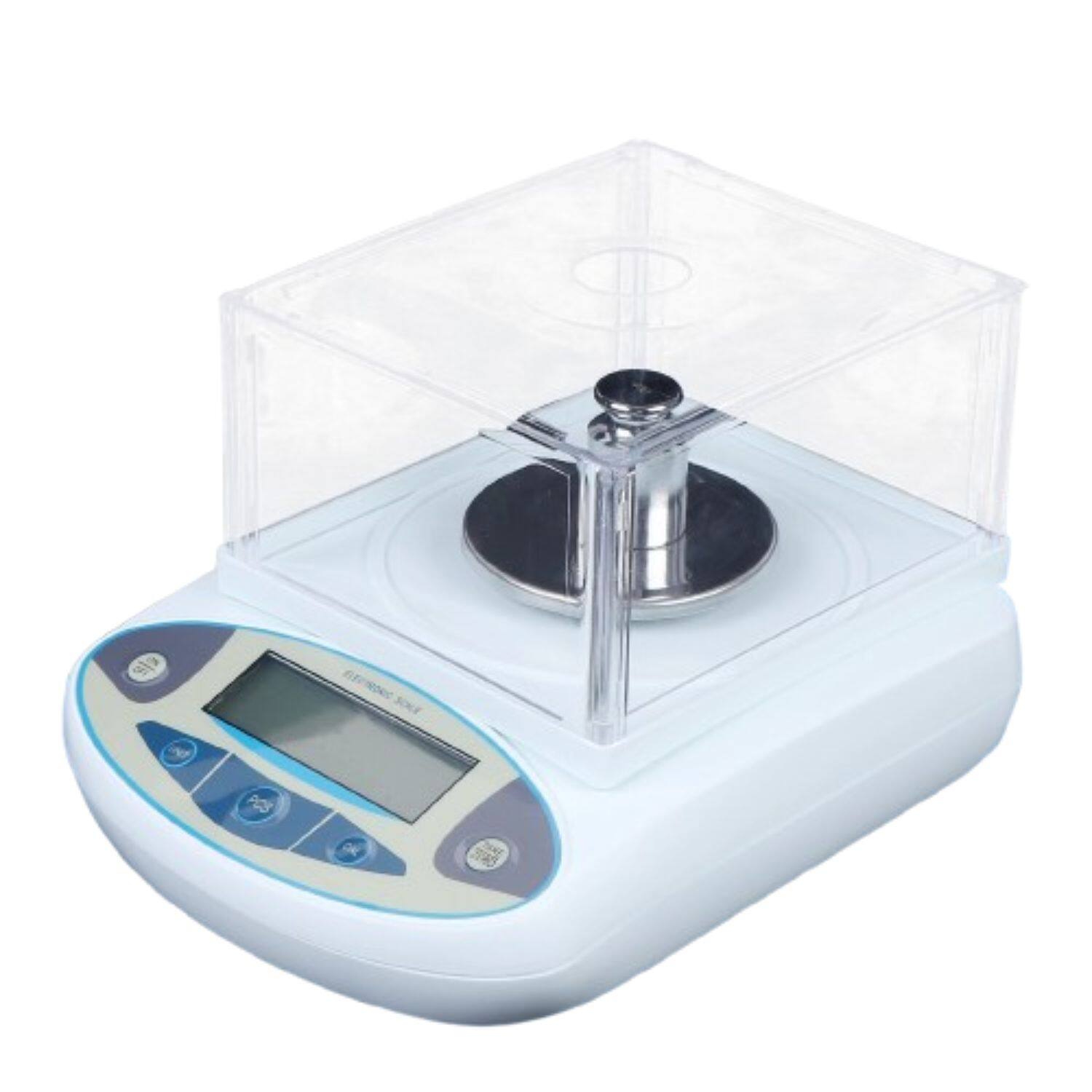 Stock Preferred - Analytical Balance Lab Digital Electronic Precision Scale 1mg 500g x 0.001g - White