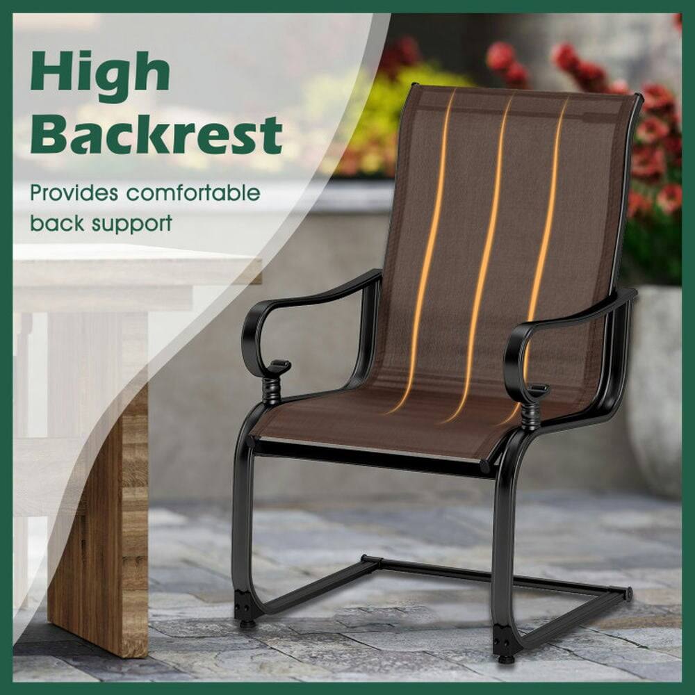 High Backrest  
Provides comfortable back support