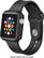 Left. Modal™ - Sport Bands for Apple Watch™ 38mm (2-Count) - Black.