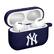 Alt View 1. Artinian - New York Yankees AirPods Pro Silicone Case Cover - Navy.