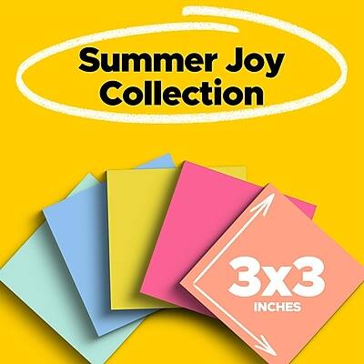 Summer Joy Collection  
3x3 Inches
