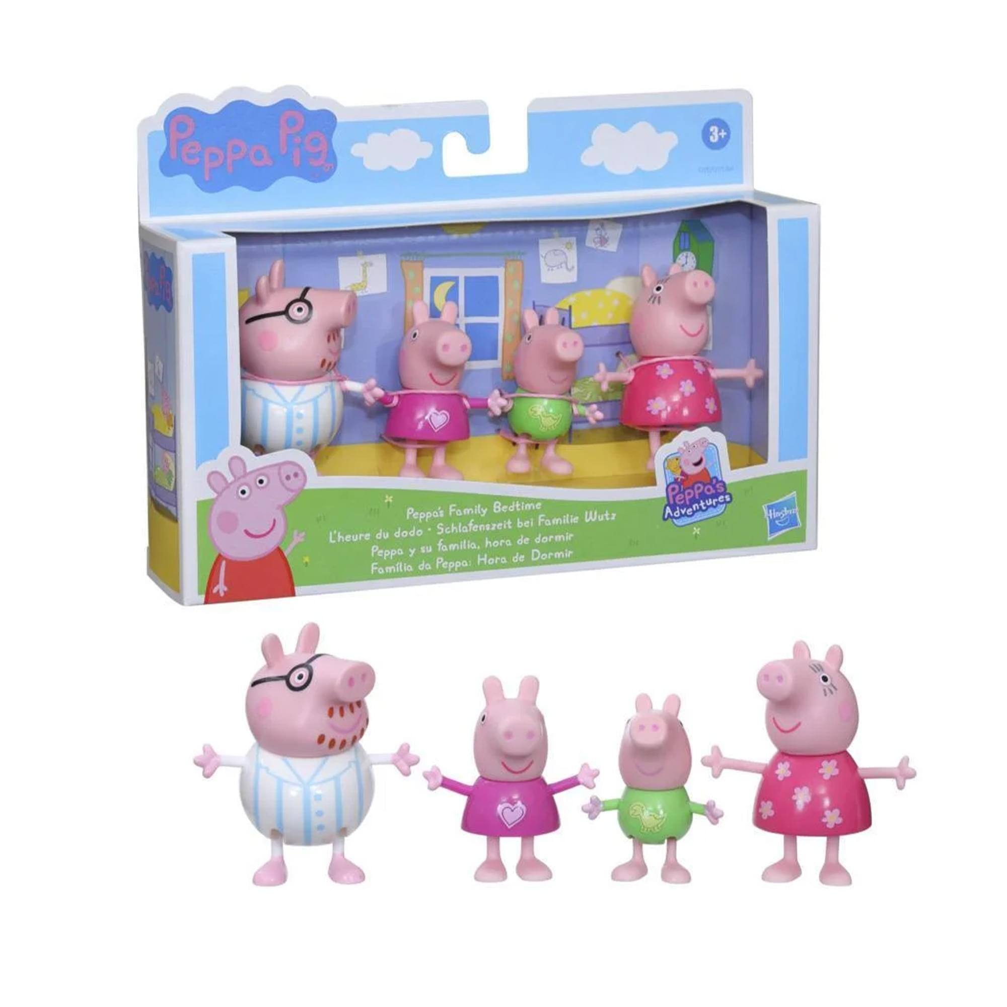Peppa Pig 3+ X Bedtime Peppa Family Wutz Schlafenszeit bei L'heure du dodo dormir familia, hora de Peppo y S Hora de Dormir Familia de Peppo: Adventures PepPa's Hngho