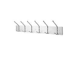 Safco - Wall Rack, Silver, Metal (4162) - Satin Aluminum