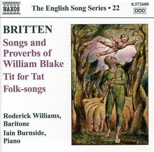 Roderick Williams - Songs & Proverbs & Tit for Tat & Folk-Songs  - COMPACT DISCS
