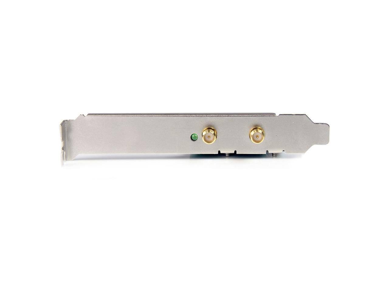 Alt View 1. StarTech.com - StarTech.com PCI Express Wireless N Adapter - 300 Mbps PCIe 802.11 b/g/n Network Adapter Card - 2T2R 2.2 dBi.