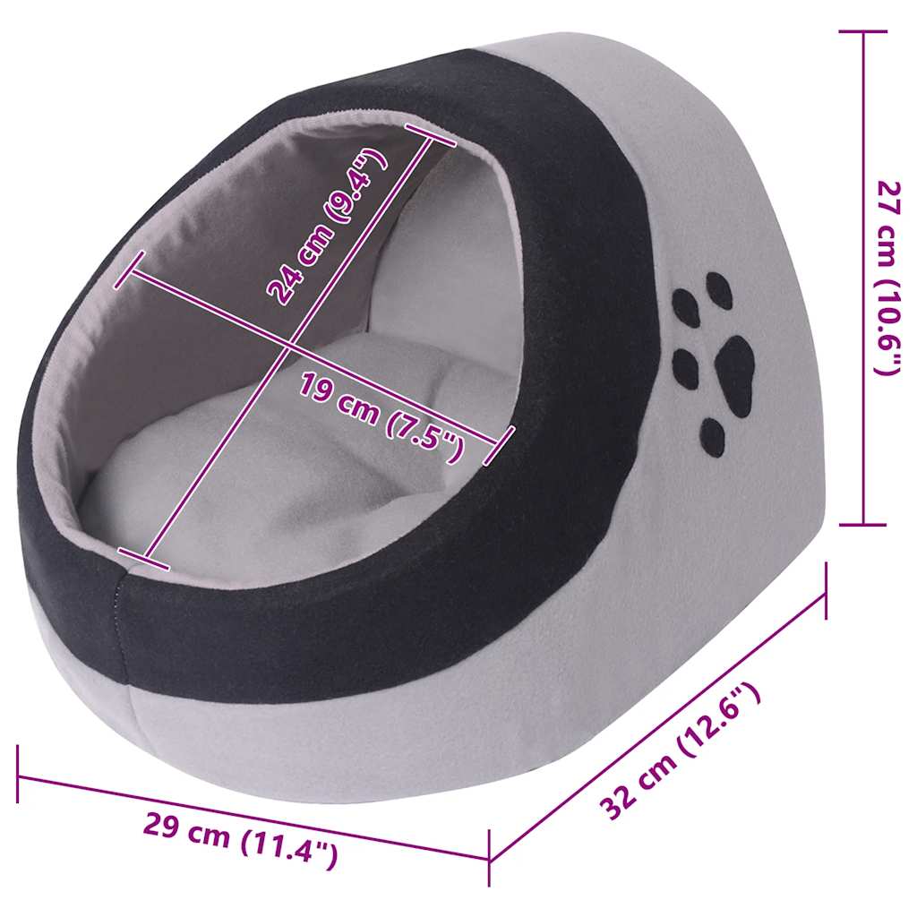 - 24 cm (9.4")
- 19 cm (7.5")
- 27 cm (10.6")
- 29 cm (11.4")
- 32 cm (12.6")
