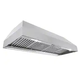 Akicon - 48 inches - Externally Vented - Range Hood Insert - Stainless Steel