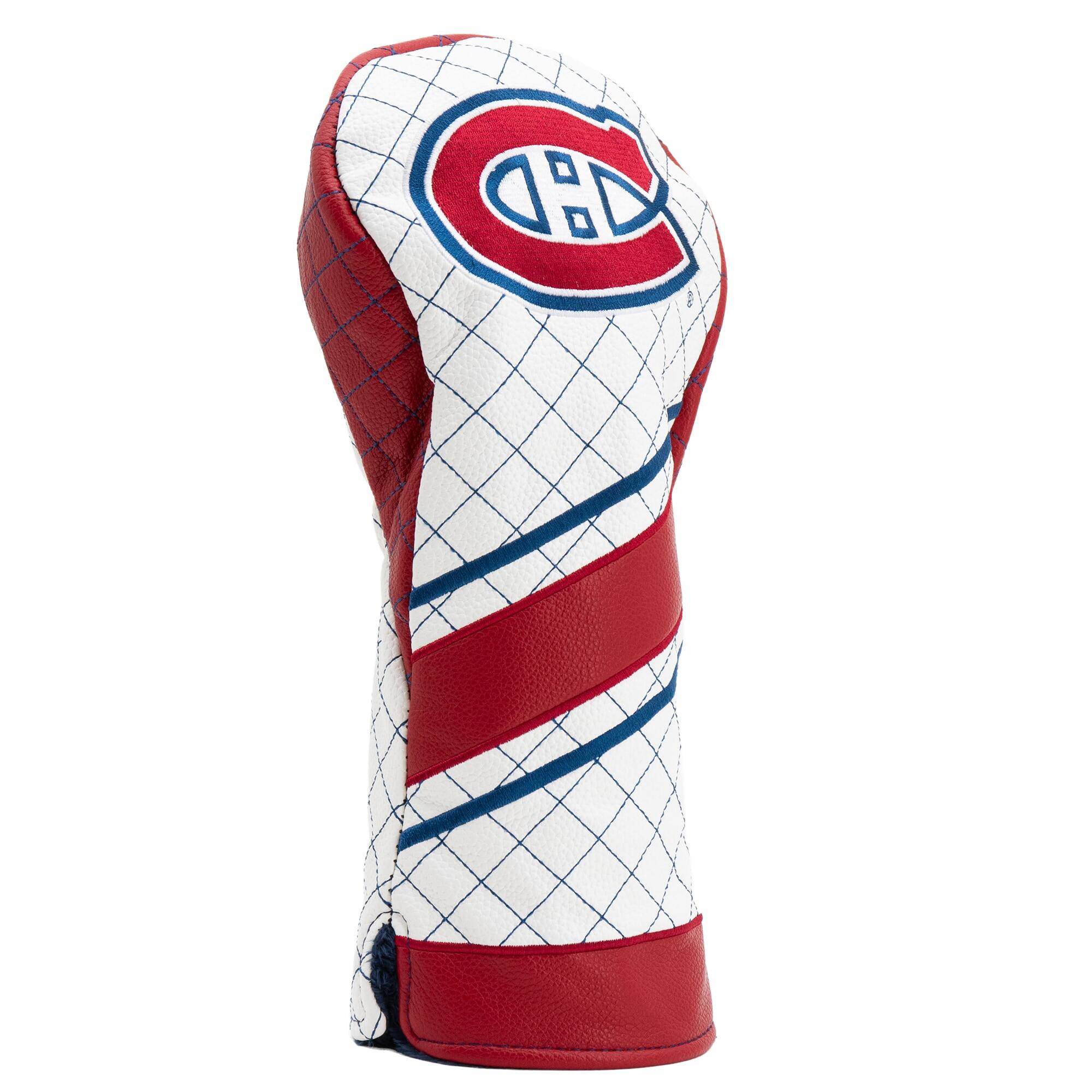 Alt View 2. Team Golf - Montreal Canadiens Striped Quilted Driver Headcover - Multicolor.
