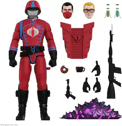 Super7 - G.I. Joe - ULTIMATES! Wv5 - Cobra Crimson Guard - Collectibles