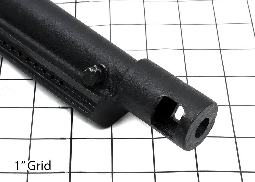 Alt View 2. Music City Metals - Music City Metals - MCM202330113 burner, pipe, ci, 15.75 x 2.875; Aussie,.