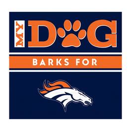 Imperial - 10" x 10.5" Dog Barks Wall Art - Multicolor