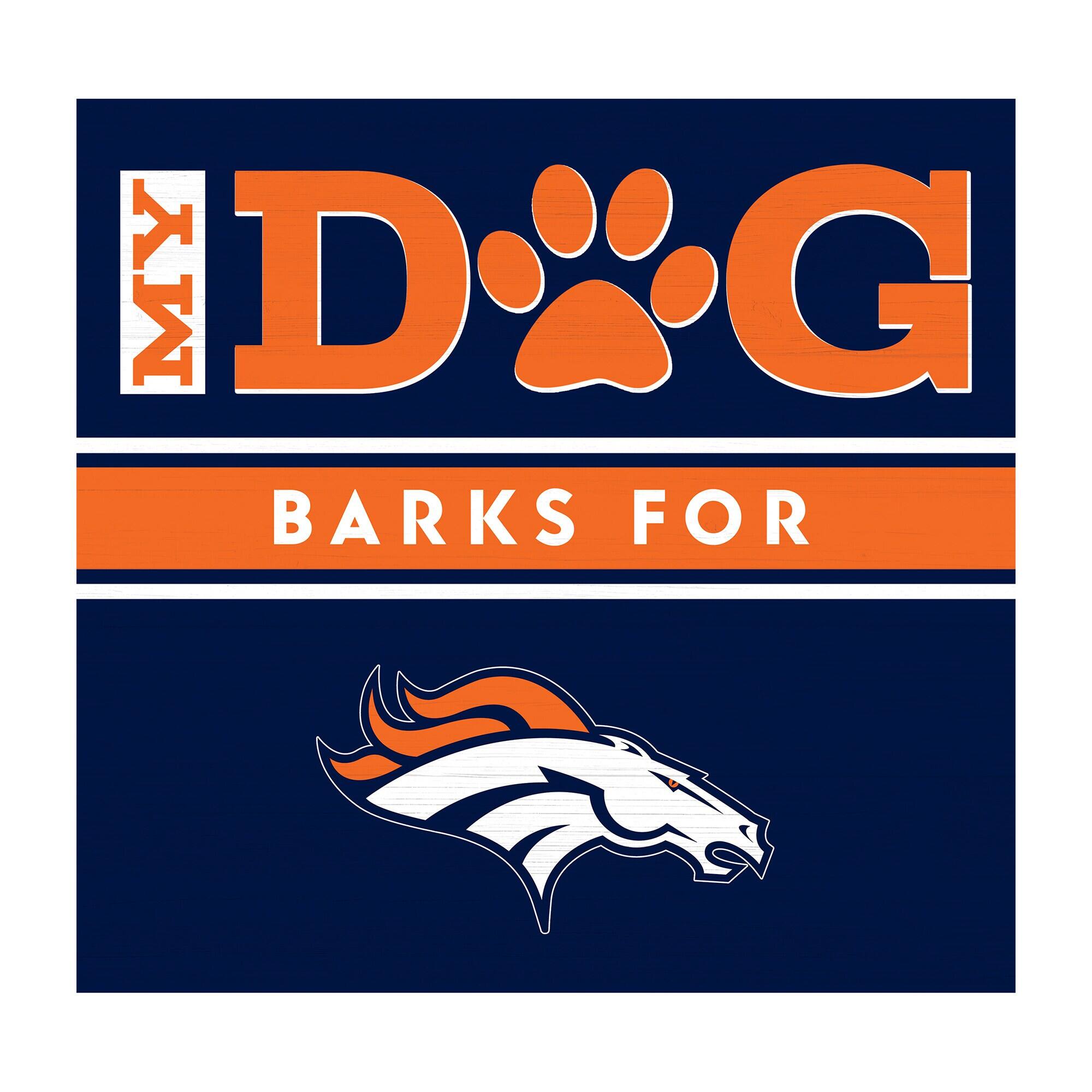 10" x 10.5" Dog Barks Wall Art