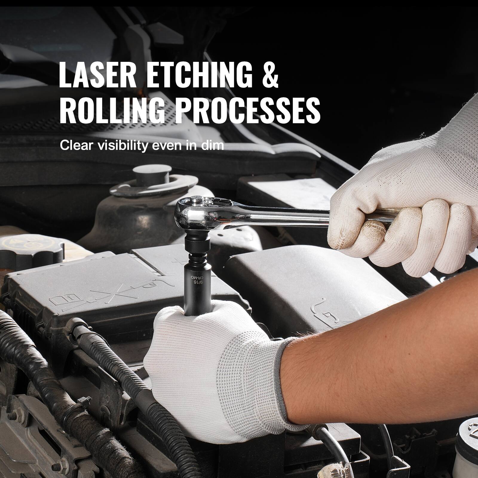 LASER ETCHING & ROLLING PROCESSES
Clear visibility even in dim
ON UPC BL6 G