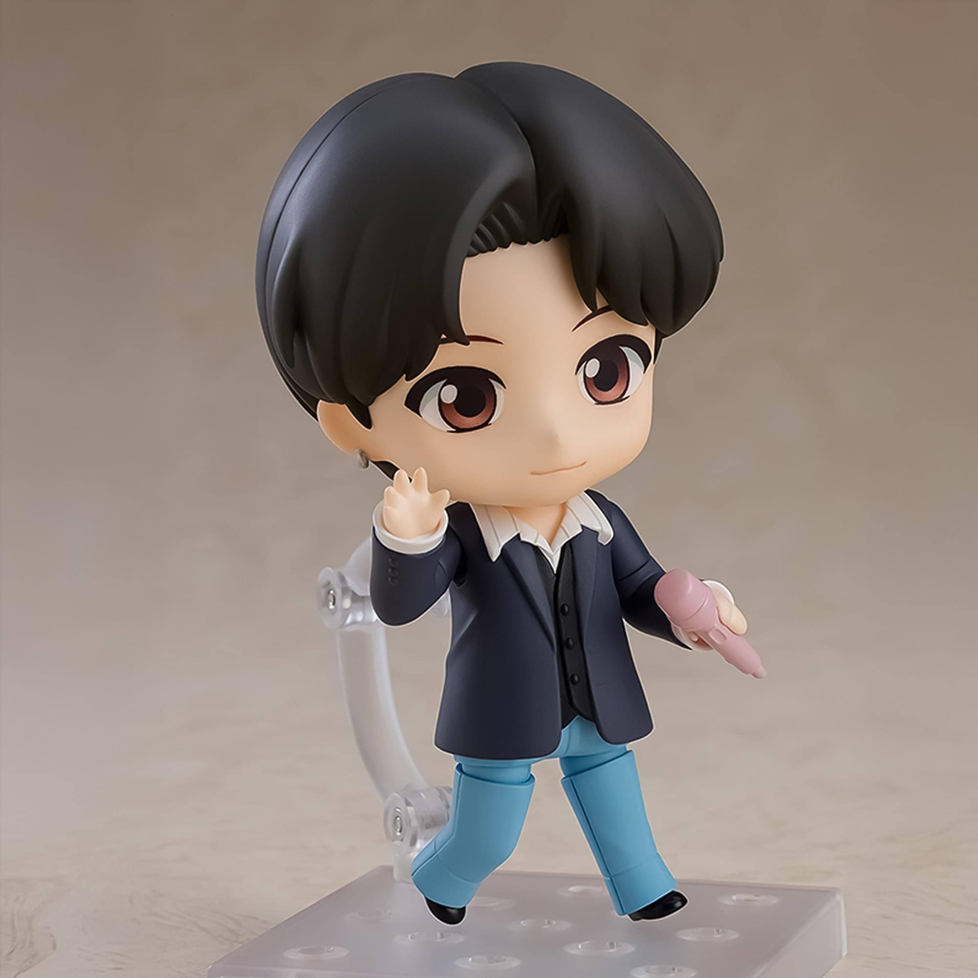 Alt View 3. Good Smile Company - TinyTAN Nendoroid Figure | SUGA - Multi-Colored.