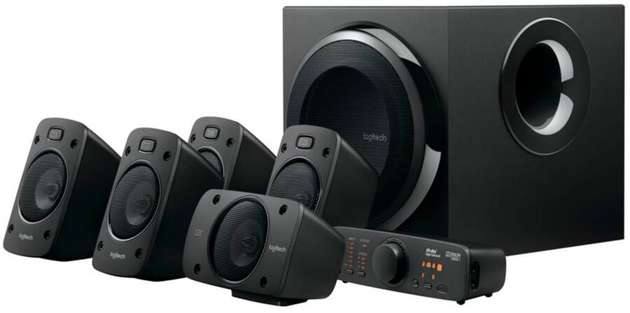 Logitech Z906 5.1 Channel Satellite Surround Sound Speaker System Logitech Z906 5.1 Channel Satellite Surround Sound Speaker System