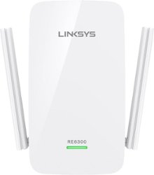 Linksys - AC750 Boost Range Extender - White - Front_Zoom