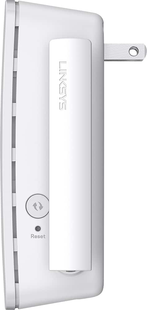 Alt View 12. Linksys - AC750 Boost Range Extender - White.