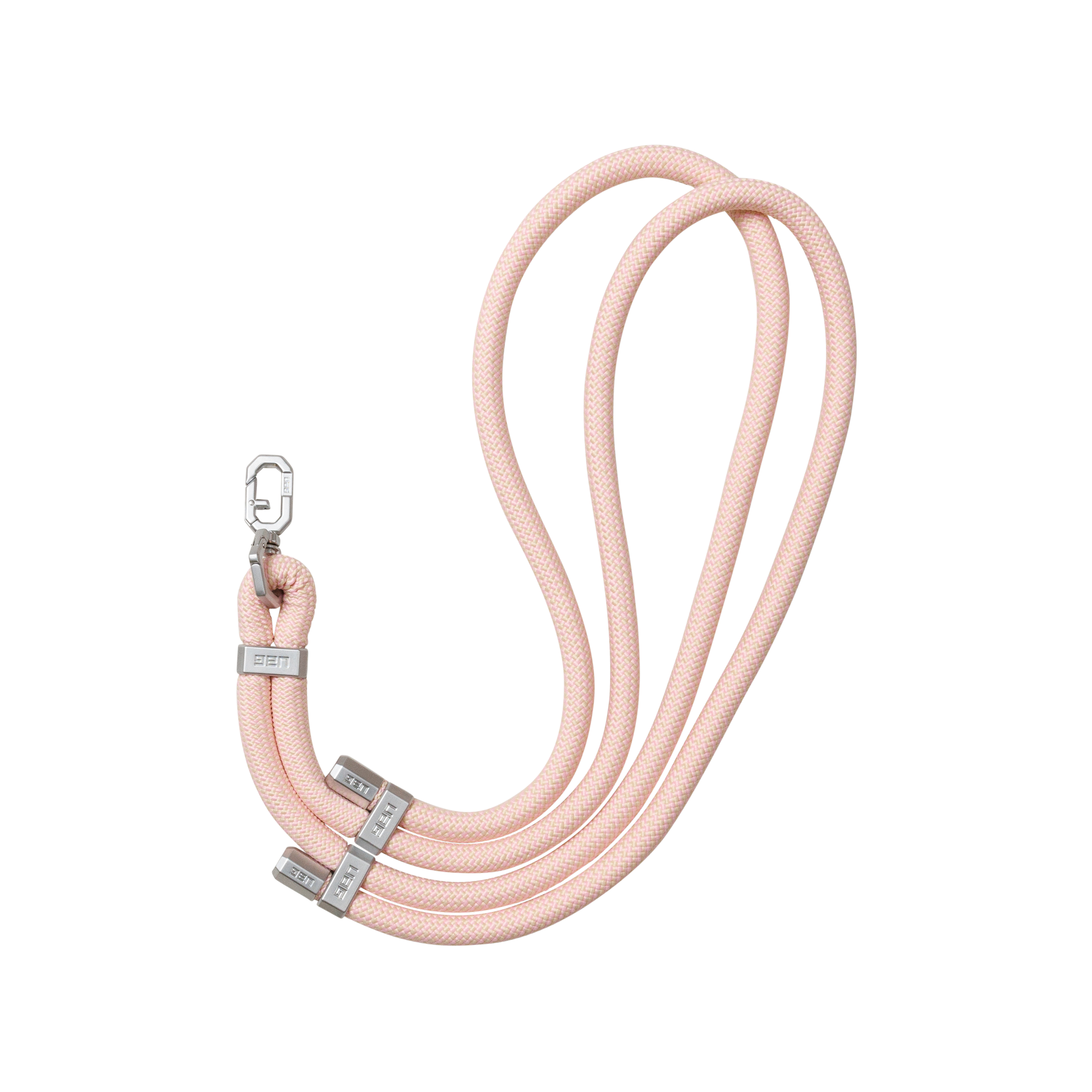 Left. UAG - Crossbody Lanyard Civilian - Rose Quartz.