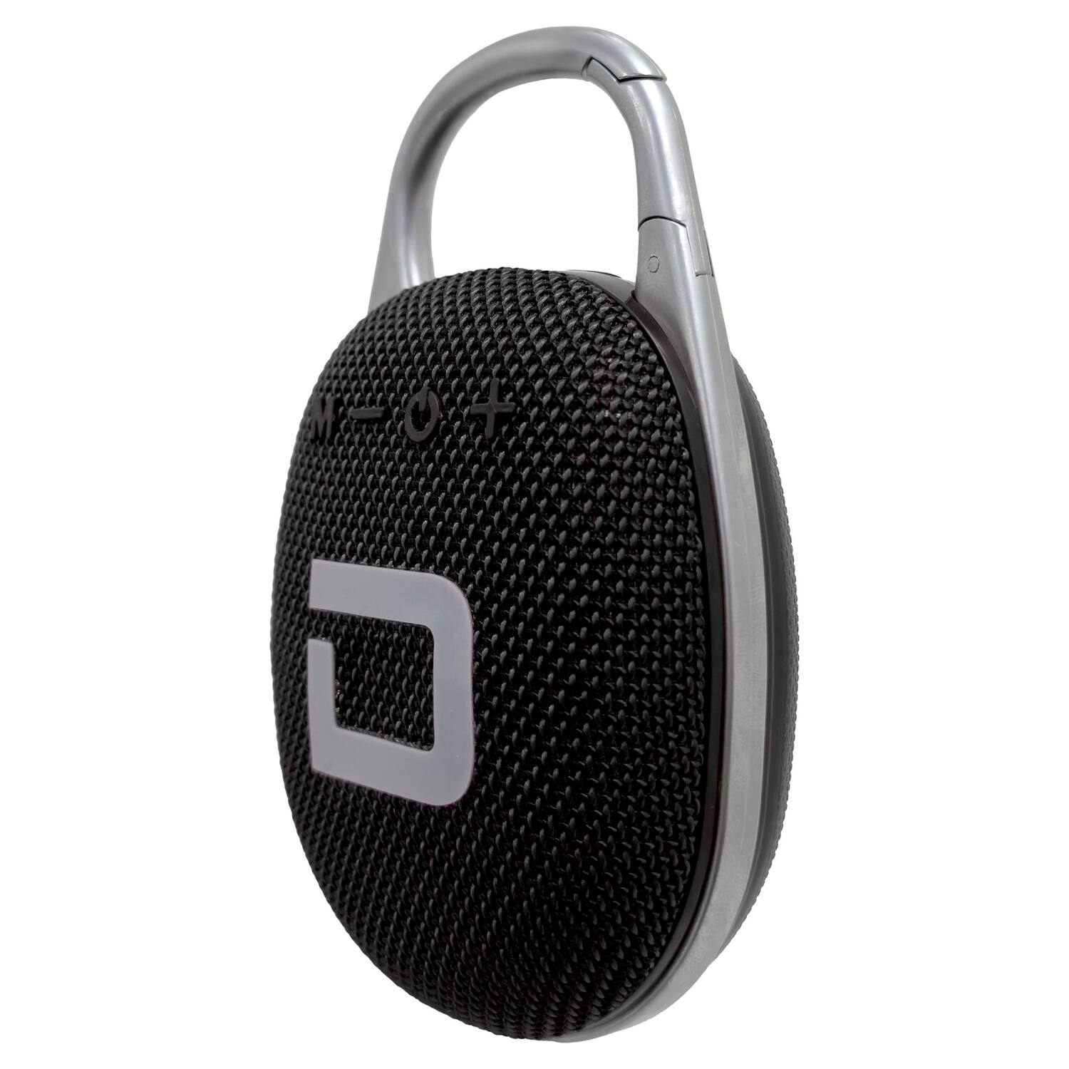 Back. Dolphin - Dolphin Audio Clp-500blk Clp-500 Portable Waterproof Bluetooth Clip Speaker (black) - Black.
