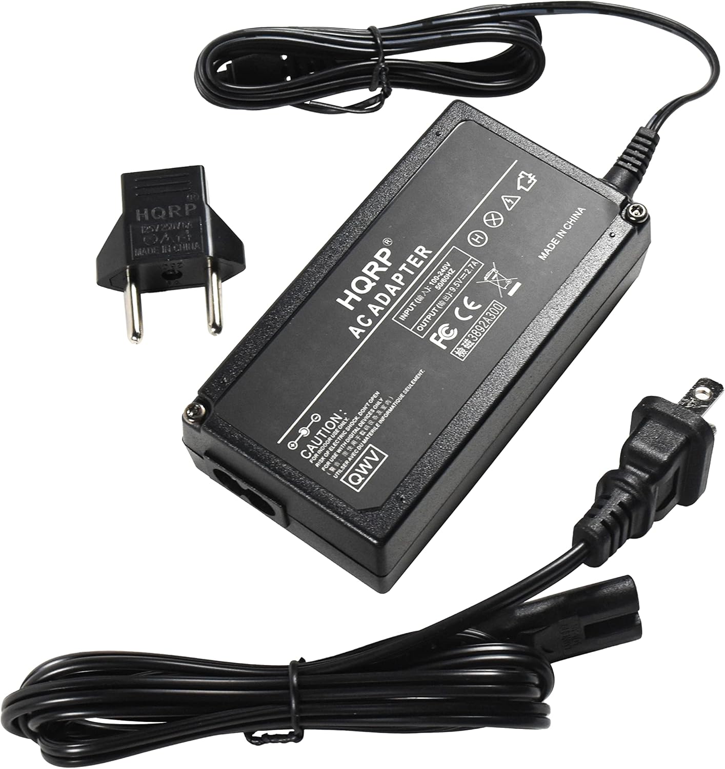 HQRP  
Onrci MADE  
CHMA X CHINA H IN MADE HQRP Z509/50 5Vm2.7A SV  
I | i AC INPUT OUTPUT:9.5V OUTPUT FCCE " 3892A300 3892 A300 FC  
F EMENT SE OPEN ONC e TIOUE BON'T -2 ED A INFORMA SHOK 1 a i S CAUTION: w0n-a2934 SHL DHDITAL a MATERILE E g KNA F - 3 -S ERAVECU FOR RISR a FOR 5 otm QWV C