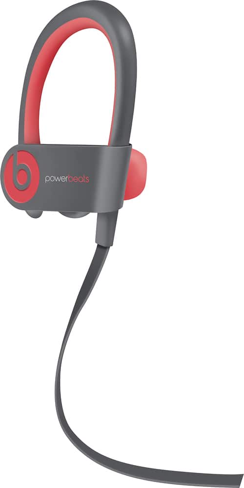 Best Buy Beats by Dr. Dre Powerbeats2 Wireless Earbud Headphones Red MKPY2AM/A