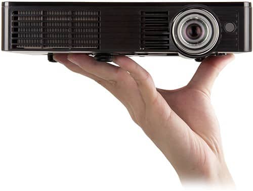 Front Standard. ViewSonic - PLED-W500 DLP Projector - 720p - HDTV - 16:10 - Black.