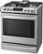 Left Zoom. LG - 6.3 Cu. Ft. Self-Cleaning Slide-In Gas Range with ProBake Convection - Stainless steel.