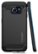 Front Zoom. Spigen - Rugged Armor Case for Samsung Galaxy S6 edge Cell Phones - Black.
