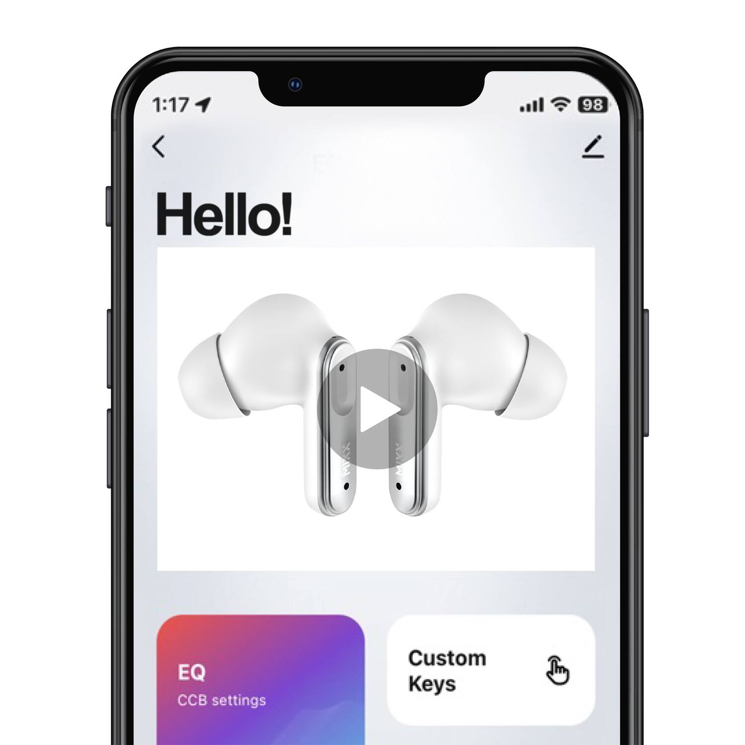 1:17 98 Hello! XAIW EQ CCB settings Custom Keys