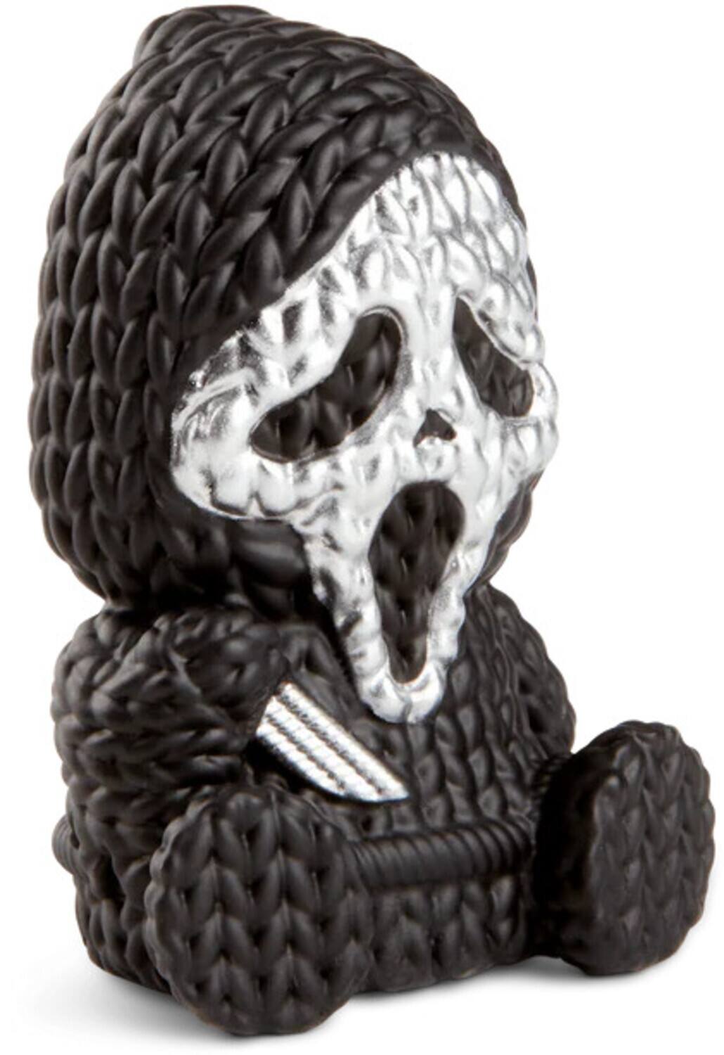 Alt View 3. Handmade by Robots - Handmade by Robots - Ghost Face #008 (1.75" Micro Vinyl Figure) (Metallic Silver) - Multicolor.