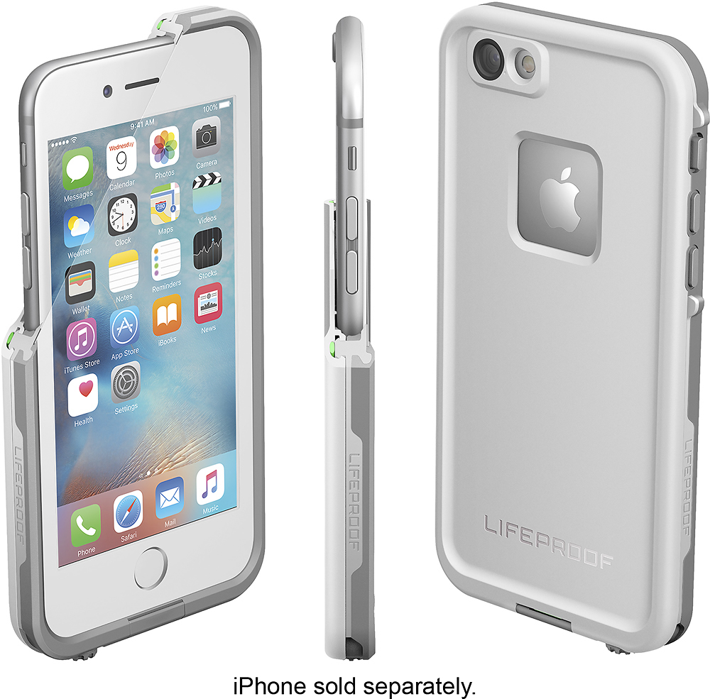 Best Buy: LifeProof FRE Case for Apple® iPhone® 6 and 6s White 77-52564