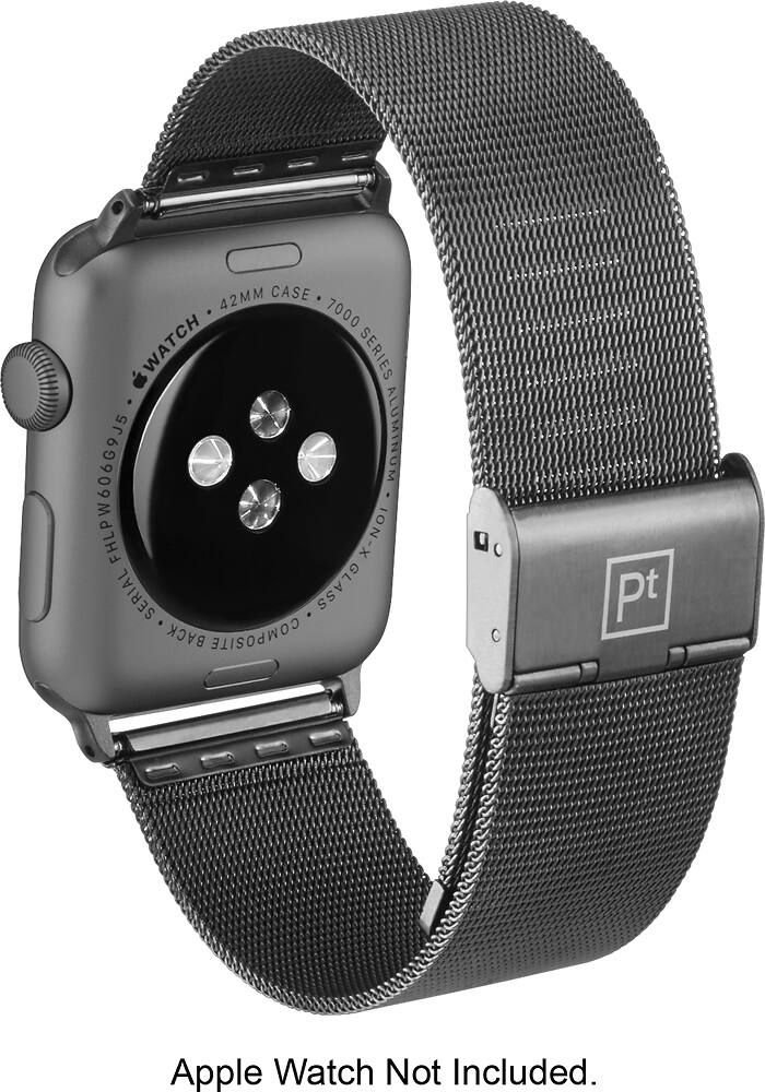 Platinum apple watch mesh band hot sale