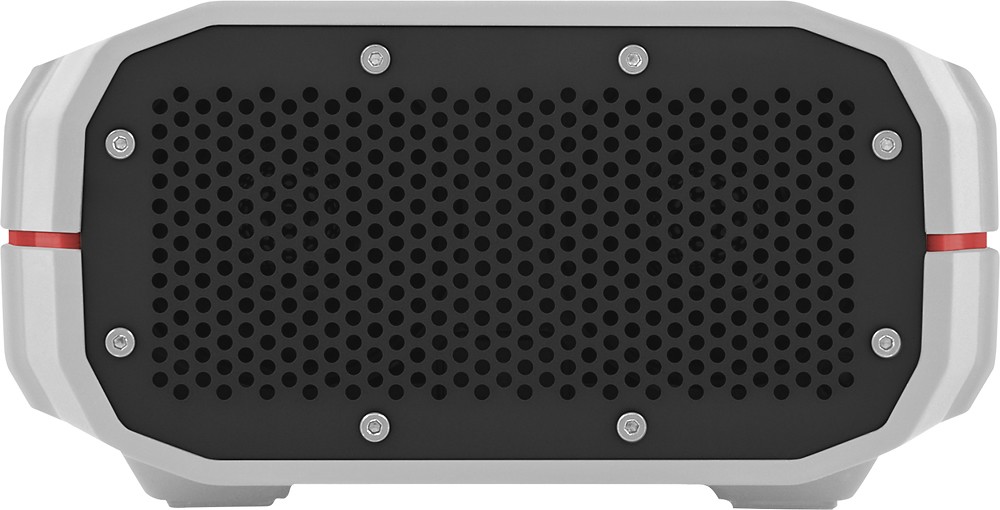 BRAVEN BRV-1 Portable Bluetooth Speaker Gray/Red BRV1GRB - Best Buy