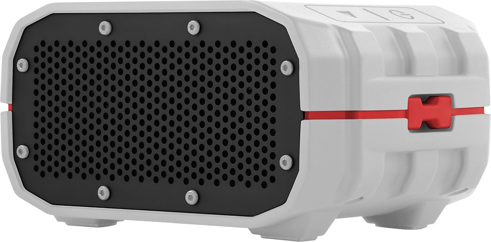 Best Buy: BRAVEN BRV-1 Portable Bluetooth Speaker Gray/Red BRV1GRB