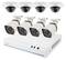 Zmodo - 2nd Gen 8-Channel, 8-Camera Indoor/Outdoor High-Definition DVR Surveillance System - White-Front_Standard