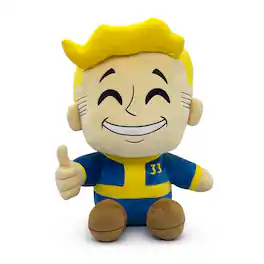 Youtooz - Fallout Vault Boy 16" Plush - Yellow/Blue/Brown