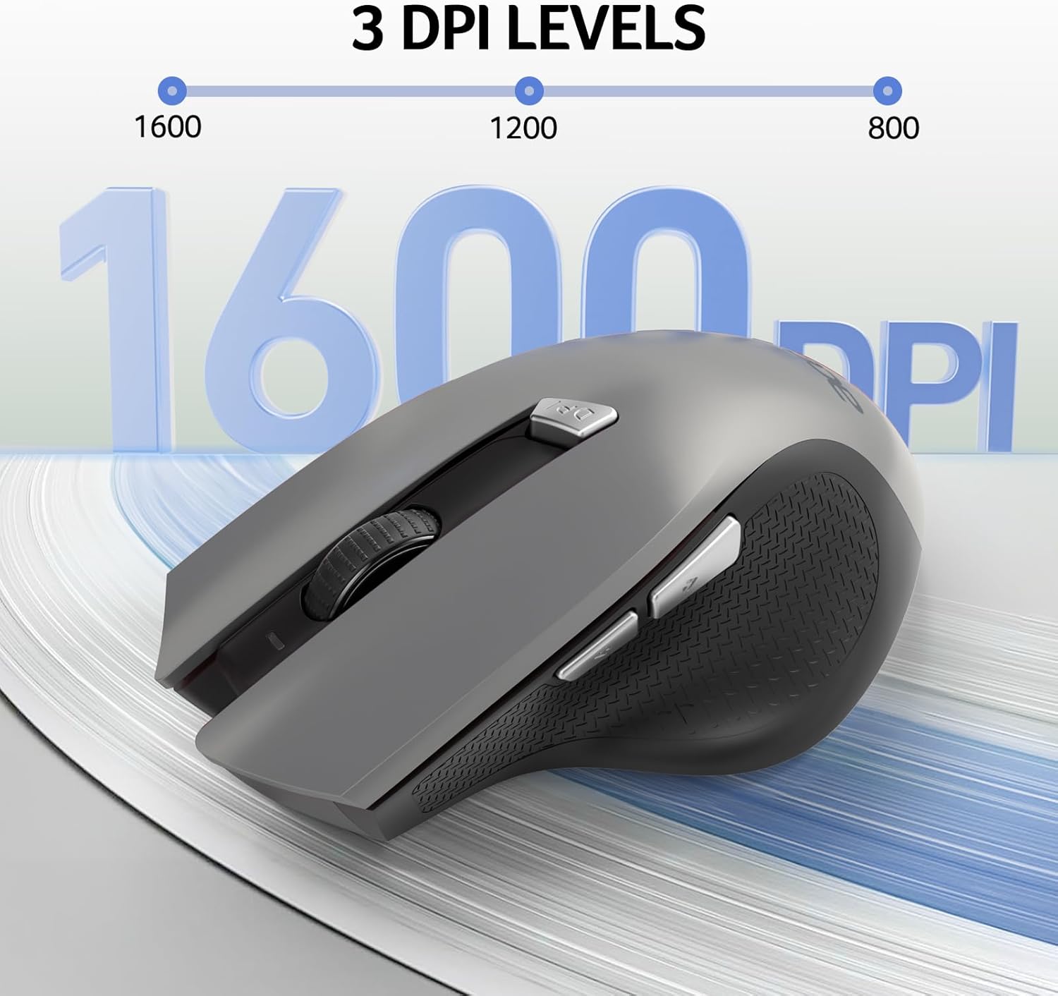3 DPI LEVELS  
1600  
1200  
800